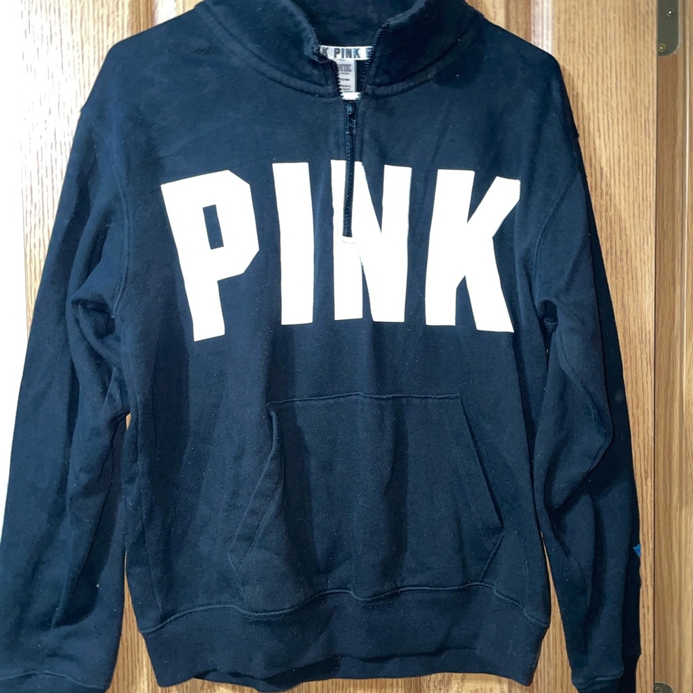 Small Black Victoria’s secret PINK Crewneck